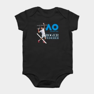 Roger Federer Australian Open Baby Bodysuit